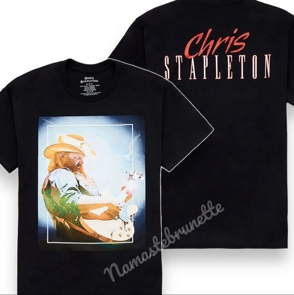 NWT Chris Stapleton Merch Tee - Picture 1 of 12